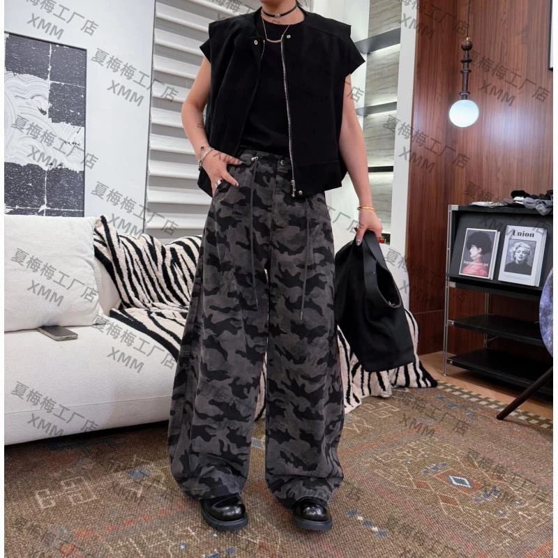XMM.【迷彩工装裤】时尚百搭潮流显瘦洋气宽松秋新款休闲网红G78263