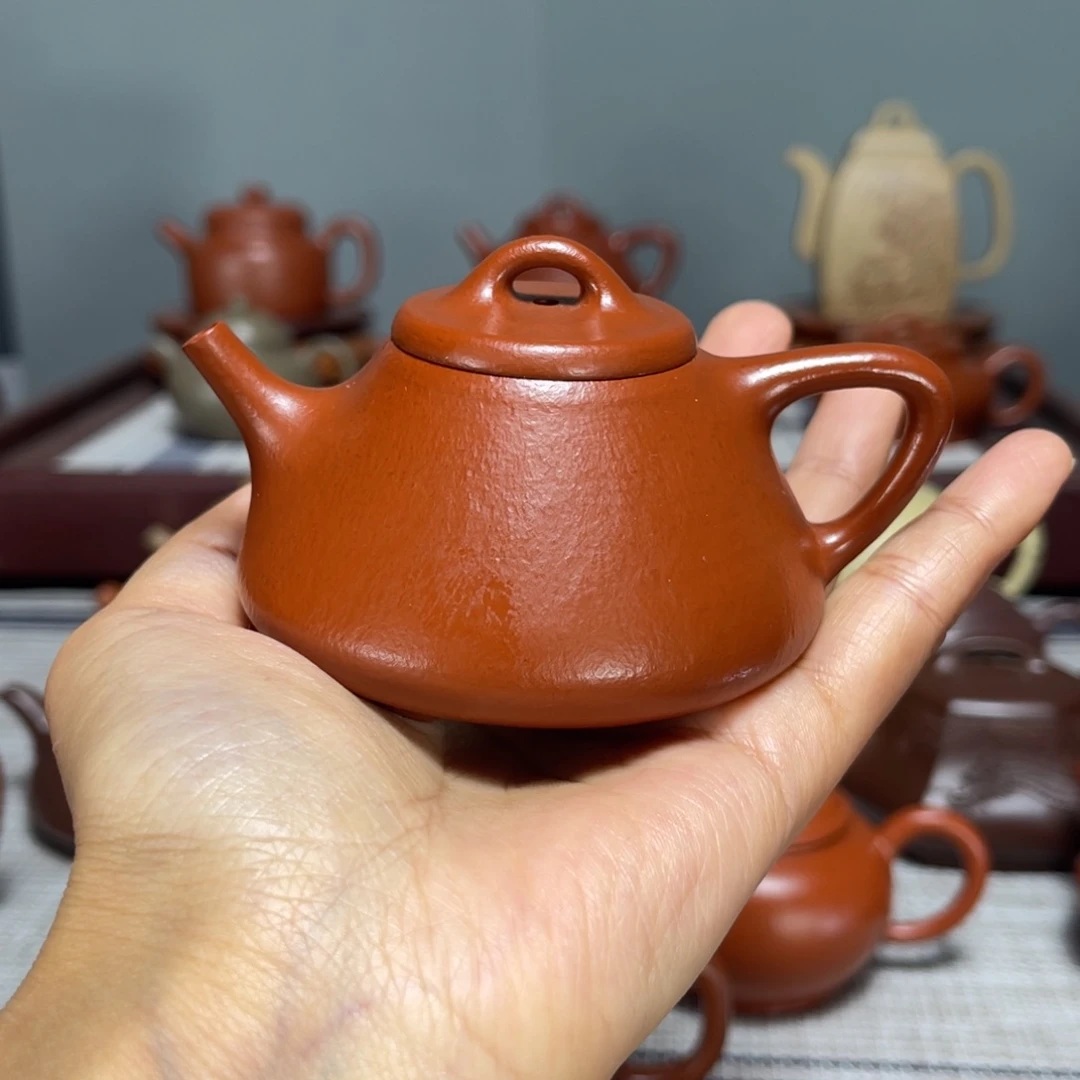 填****茶壶紫砂全手工瓢100cc