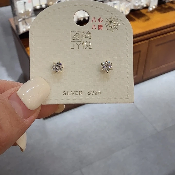 琉璃纯铜合金耳钉哦哦哦哦哦