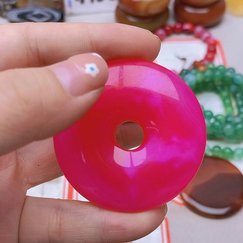 【闪购商品】玛瑙/玉髓未镶嵌珠宝半成品无**羽