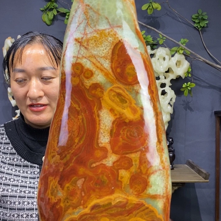 石材精品古青石摆件