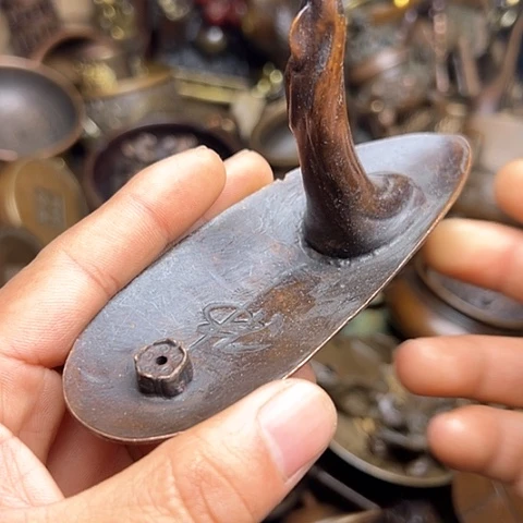 铜制文玩把玩物件