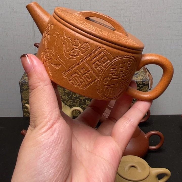 紫砂壶全手工汉瓦