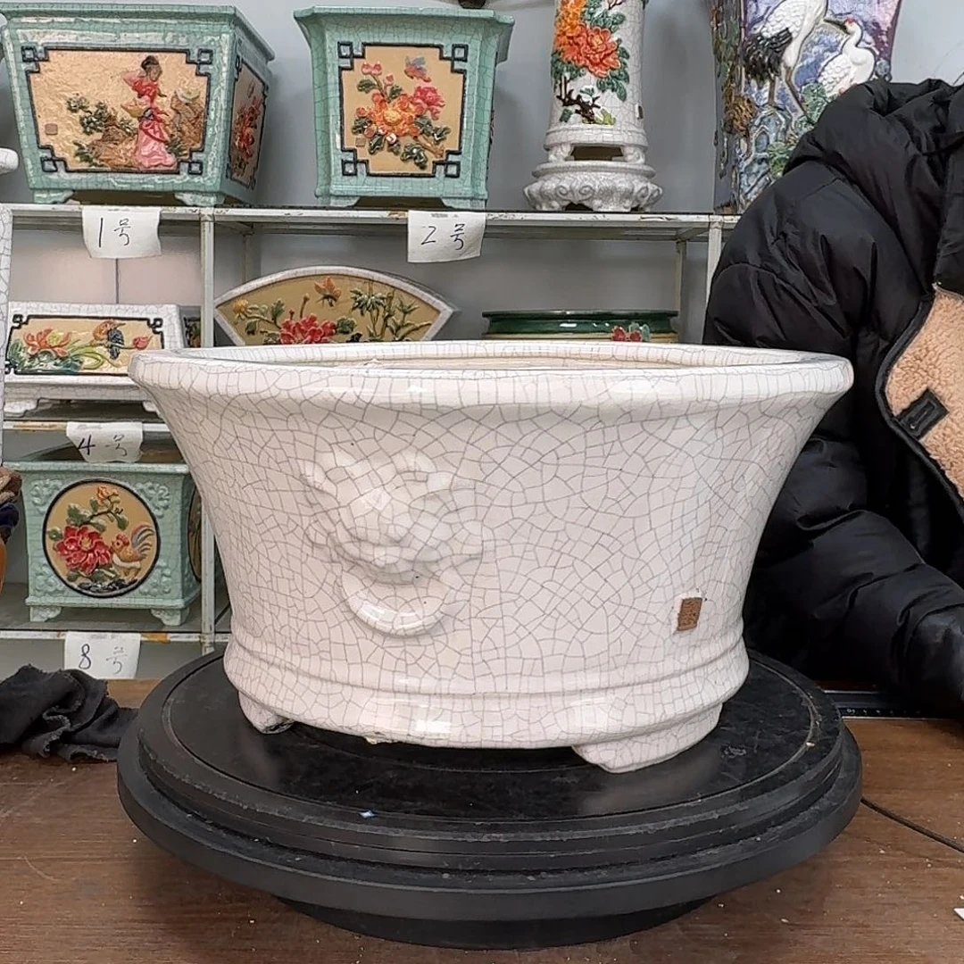 红陶闲****》石湾盆200