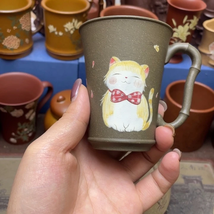 紫砂茶杯紫砂主人杯