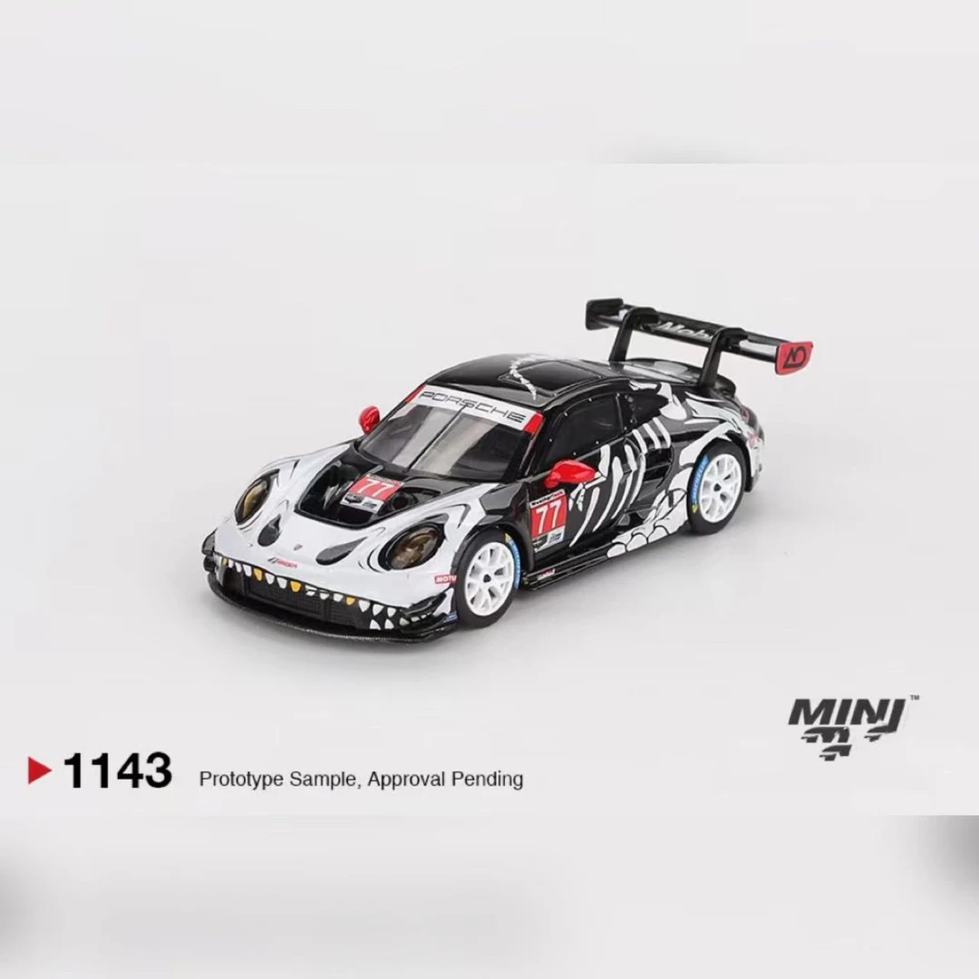 【壹童预售】MINIGT 1:64 保时捷911 GT3 1143号  合金车模