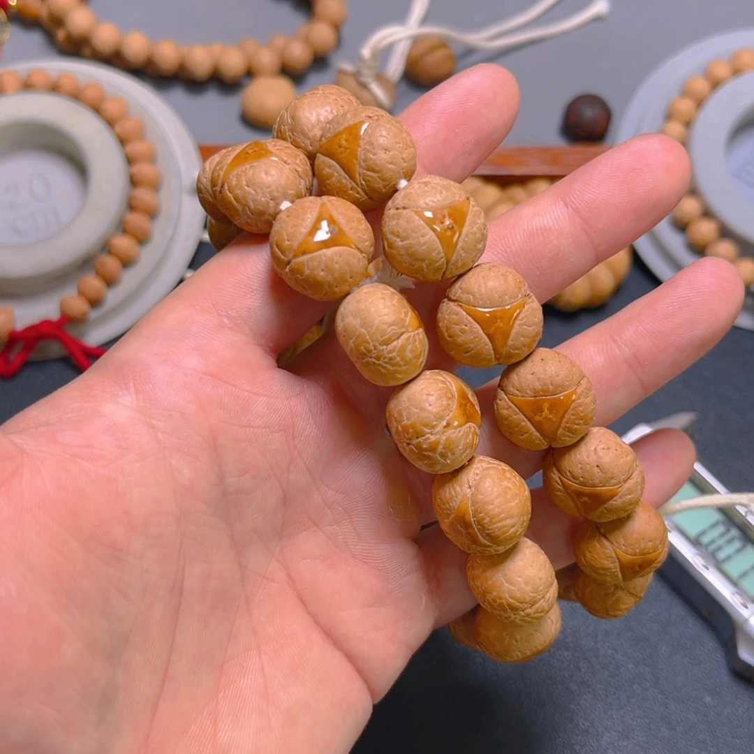 凤眼菩提吊坠17mm龙眼黄金瞳精品手串