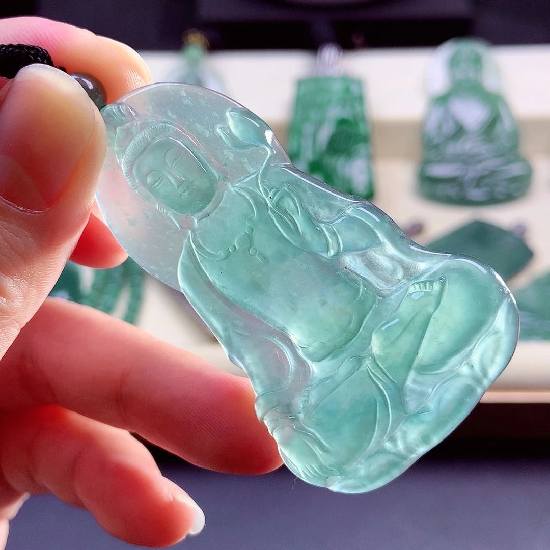 【闪购商品】颈饰未镶嵌翡翠天然