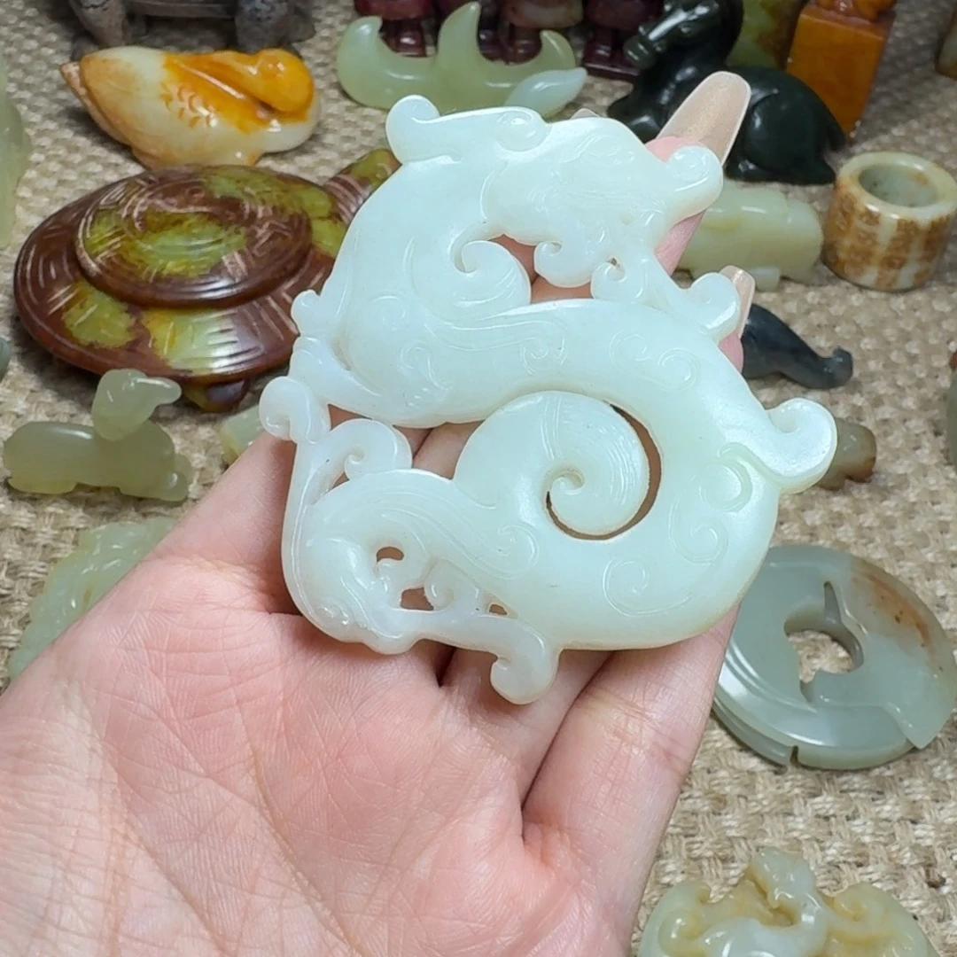 吊坠白玉菩提挂件