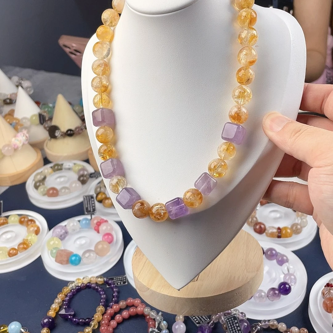 银S925镀金镶嵌手链水晶