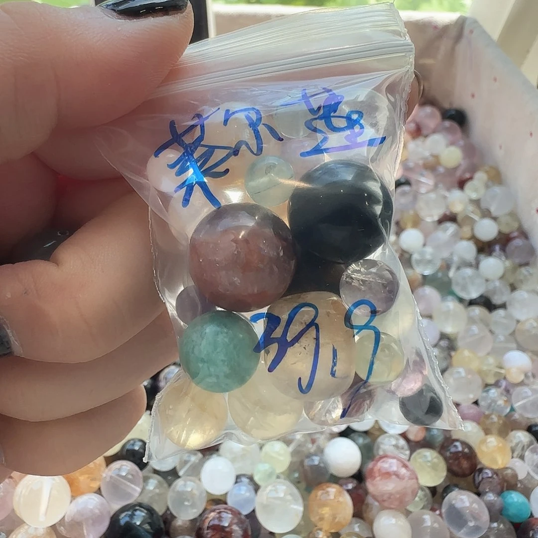 水晶珠宝半成品未镶嵌莱****囍半成品