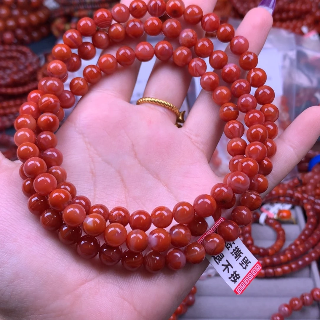 未镶嵌手链南红玛瑙14号卡7