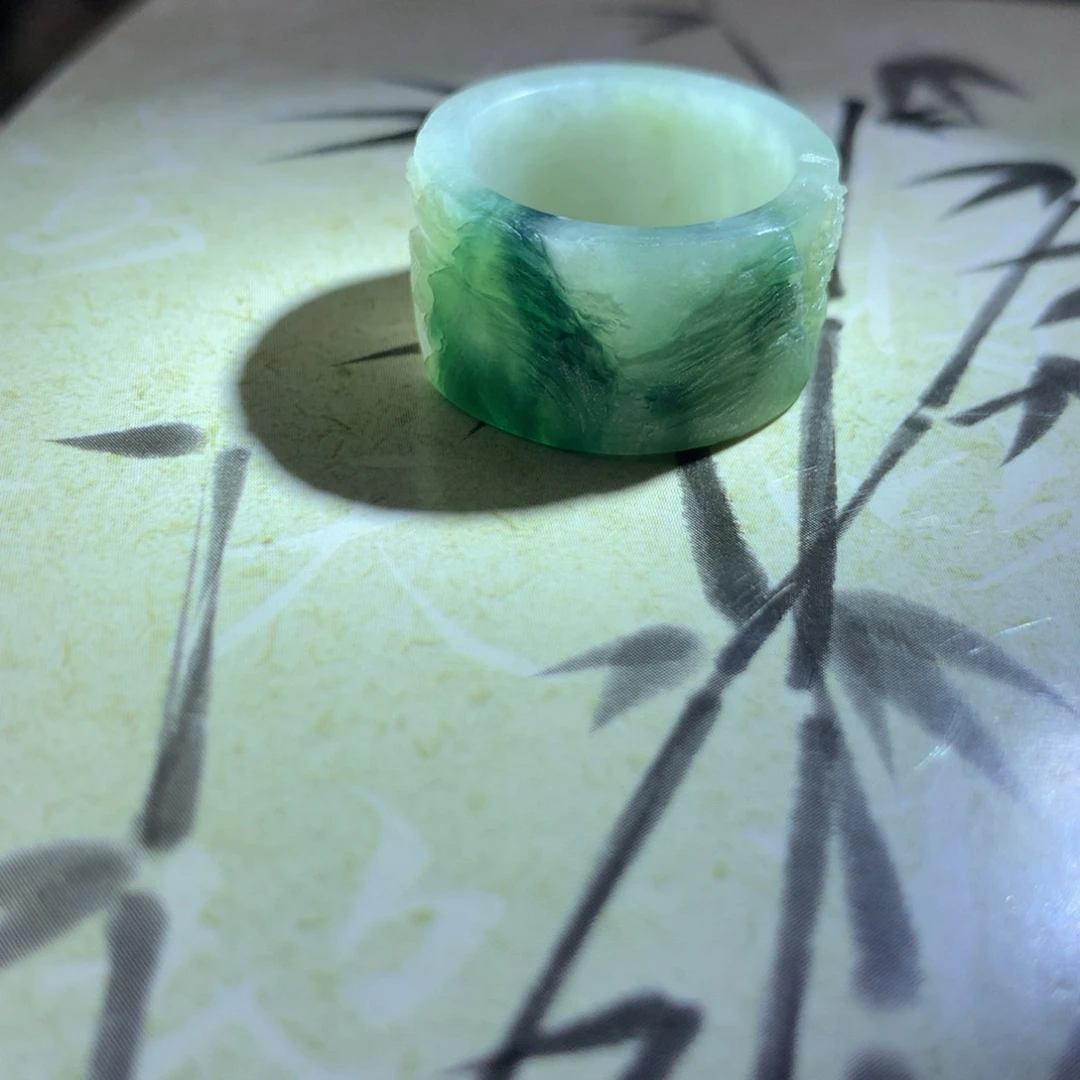 定制翡翠未镶嵌翡翠扳指