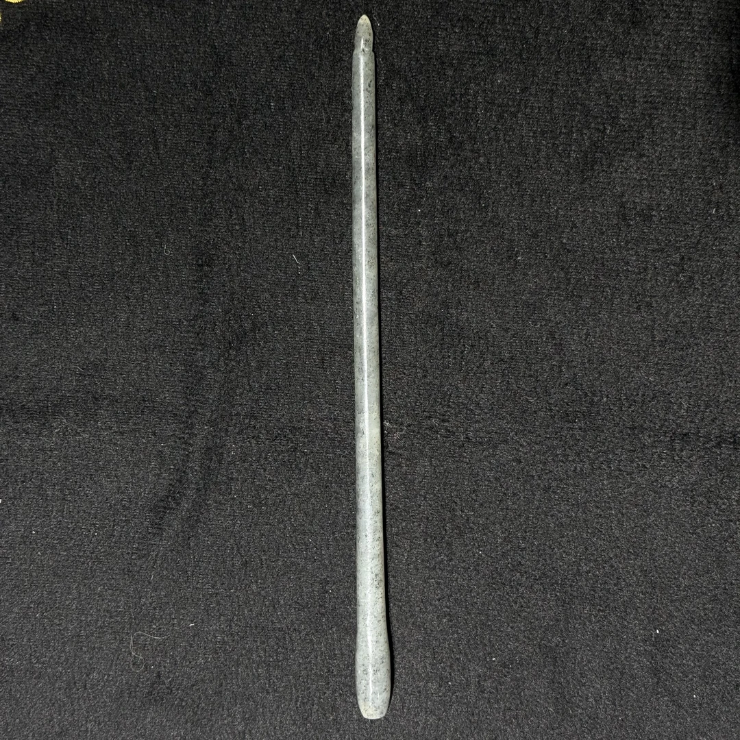 XHM–1330｜青花毛笔杆｜和田玉