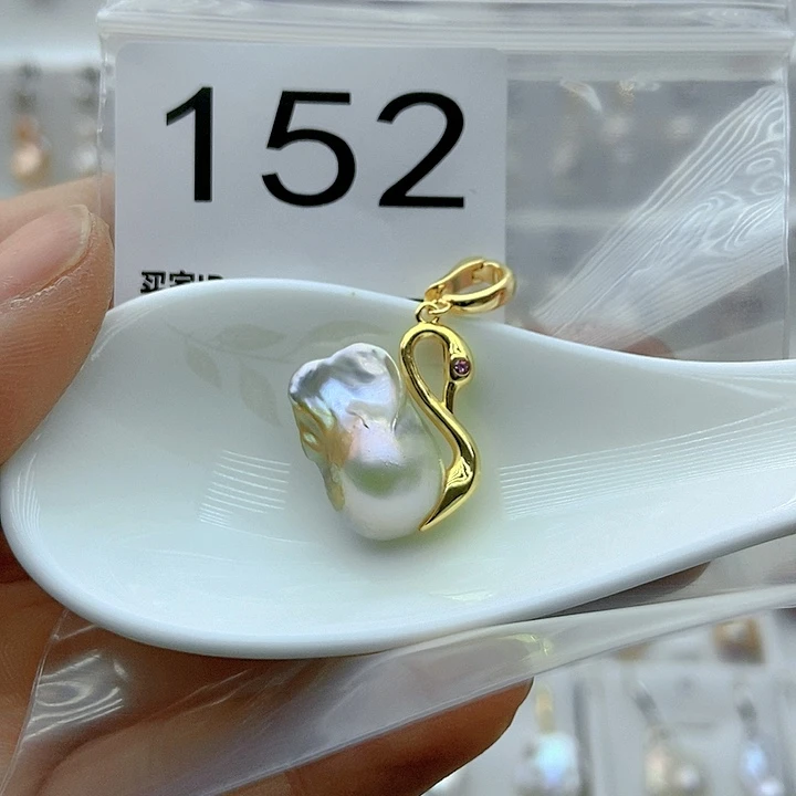 淡水珍珠颈饰银S925镶嵌