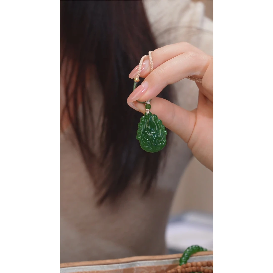 和田玉吊坠未镶嵌多样性发 加加@@N8087