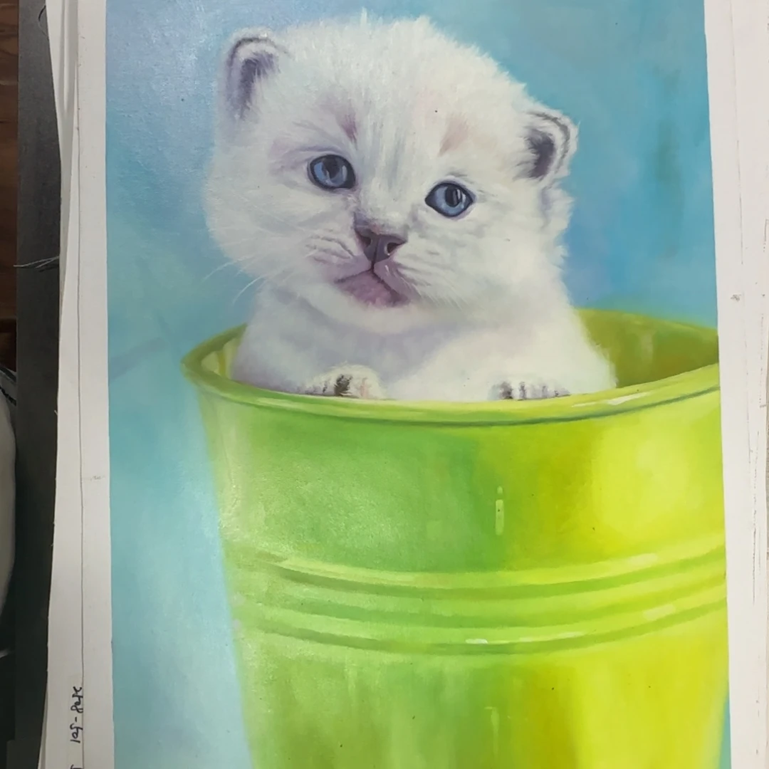 油画加油加油努力加油加油