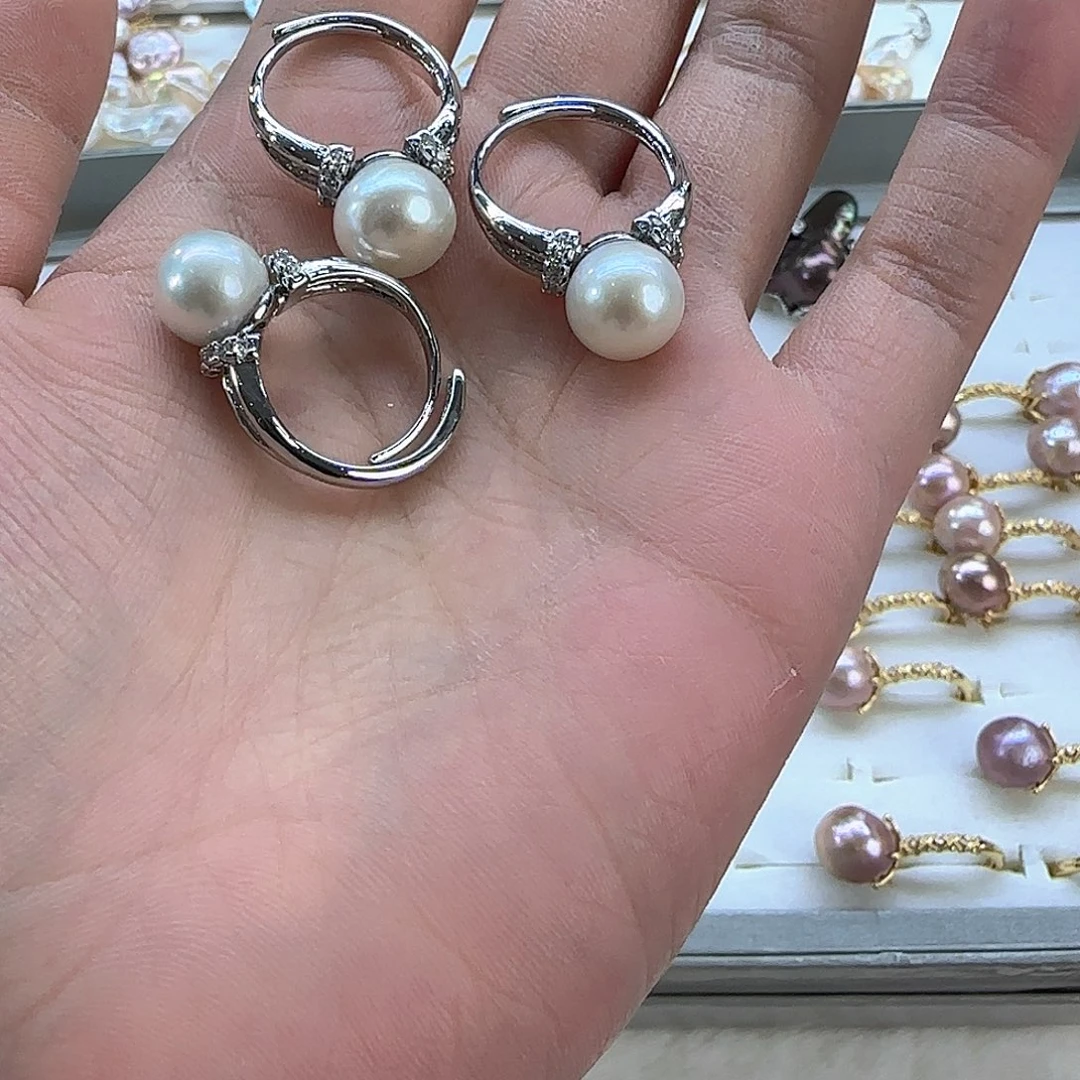 未镶嵌项链定制多样性发货发其一784 淡水珍珠