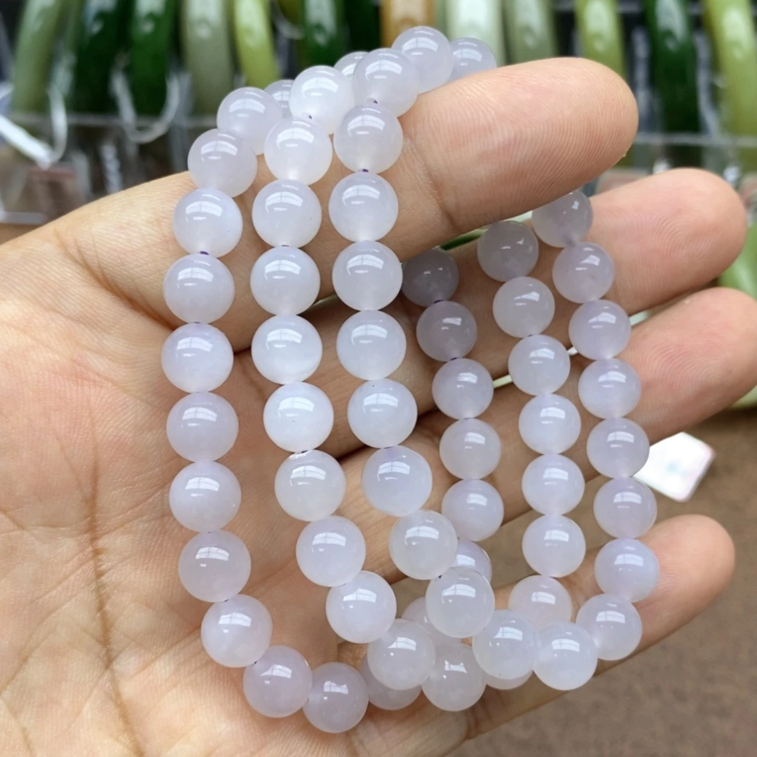 手串未镶嵌和田玉稀**宝卡8