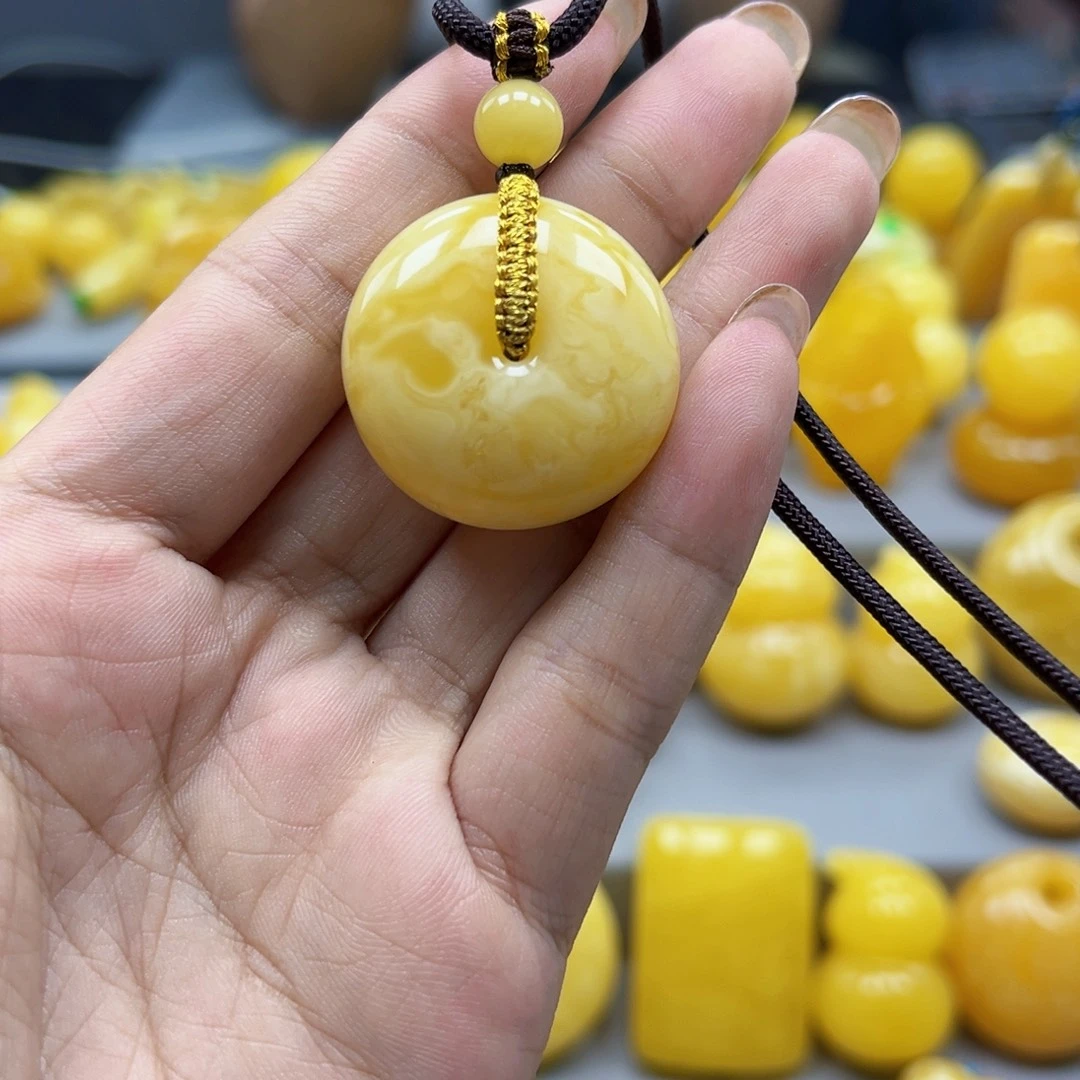 缘***我蜜蜡未镶嵌珠宝奇石