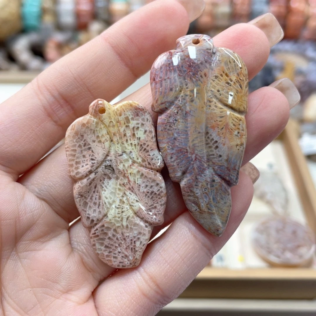 未镶嵌手链硅化珊瑚（珊瑚玉）无*475