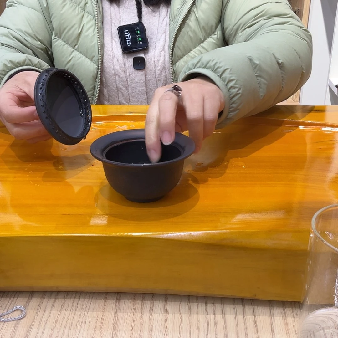 建水紫陶手抓盖碗全手工