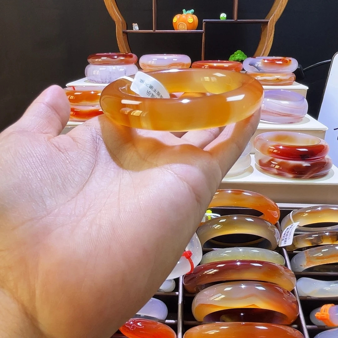 玛瑙/玉髓未镶嵌手镯