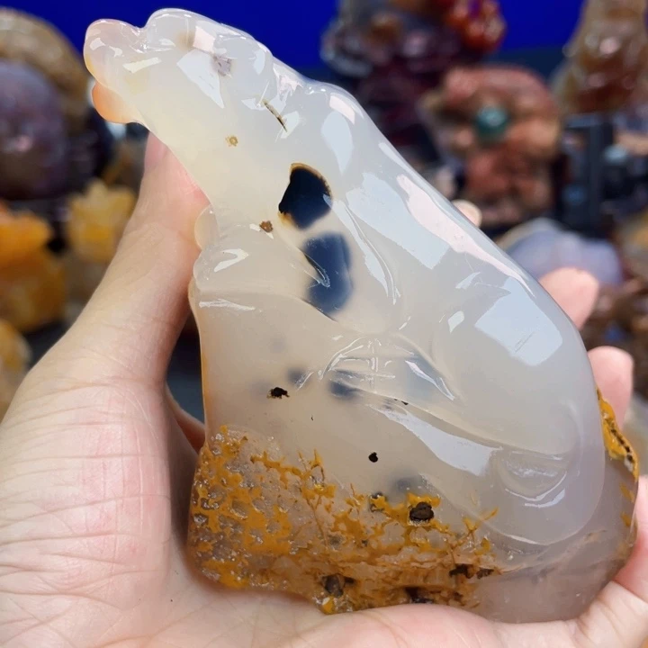 未镶嵌天然玛瑙/玉髓