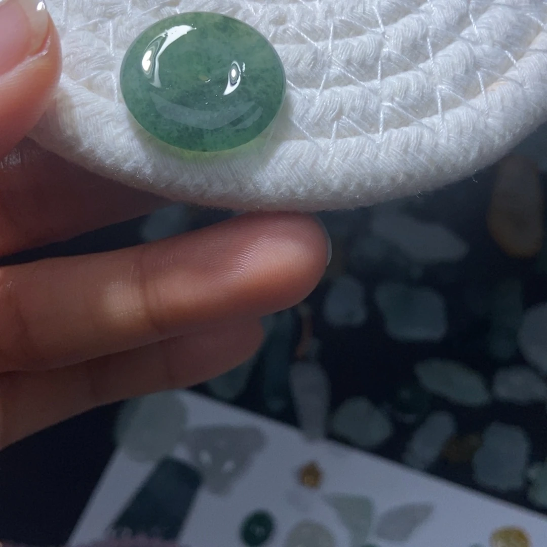 定制翡翠未镶嵌翡翠21.9*4.2