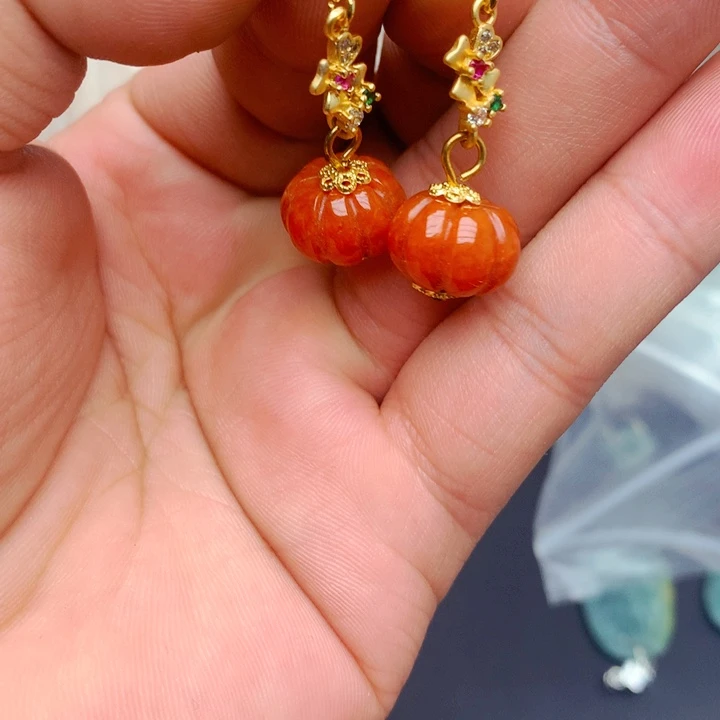 未镶嵌翡翠耳饰耳饰