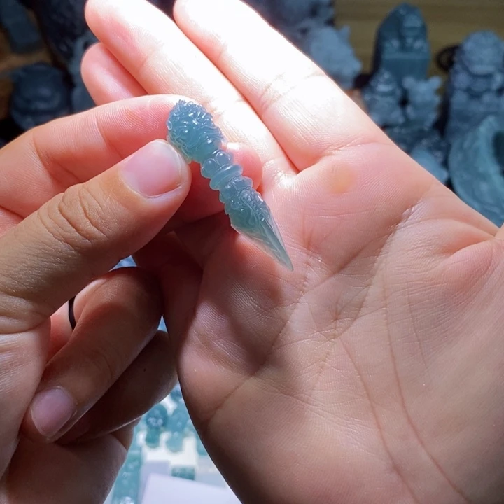 定制翡翠未镶嵌毛