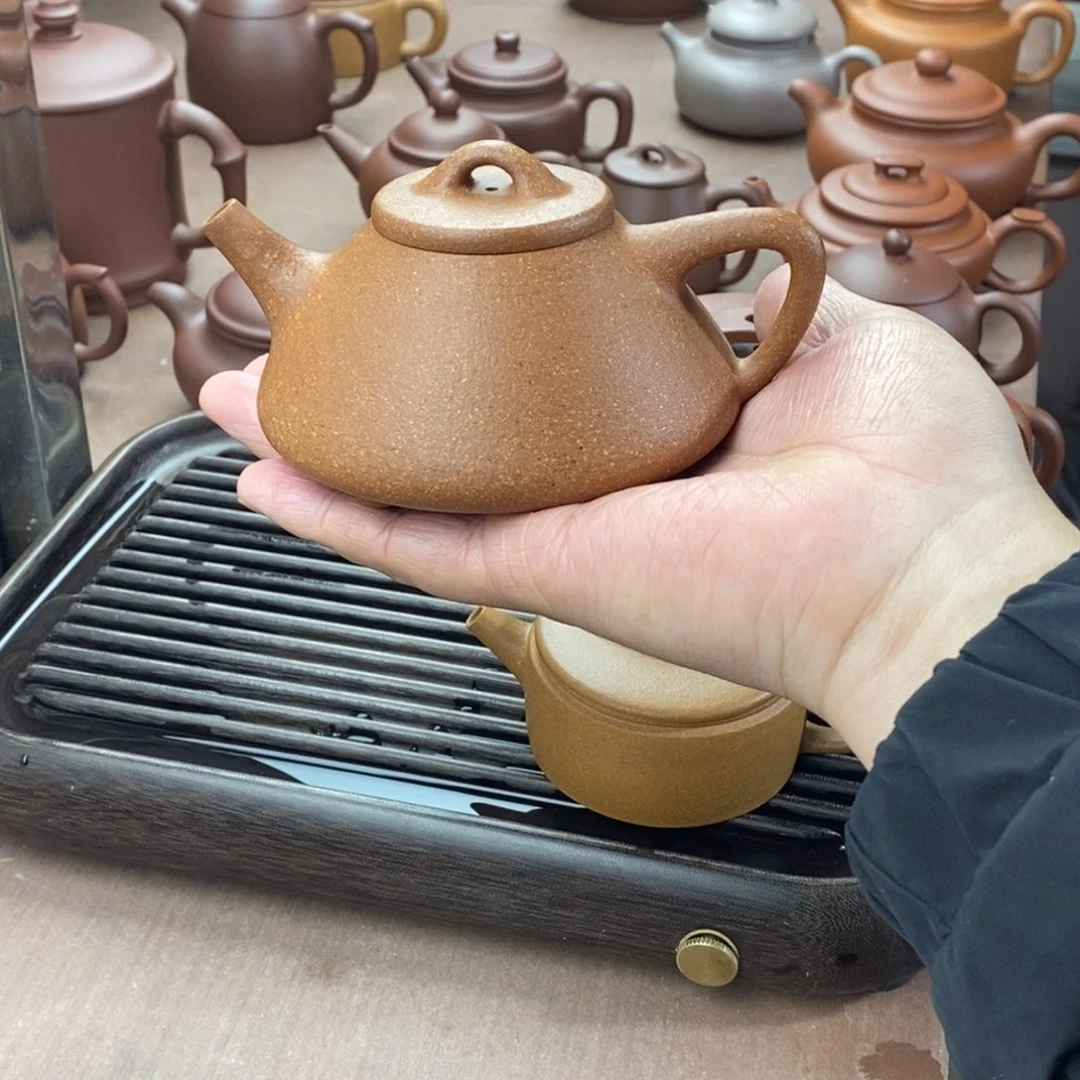 紫砂茶壶叮****咚紫砂壶石瓢