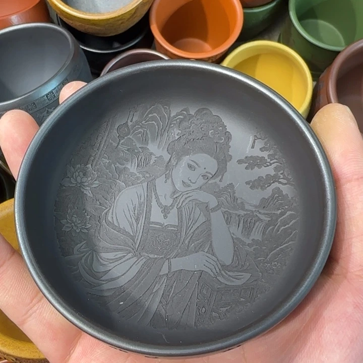 茶杯紫砂全手工制作工艺