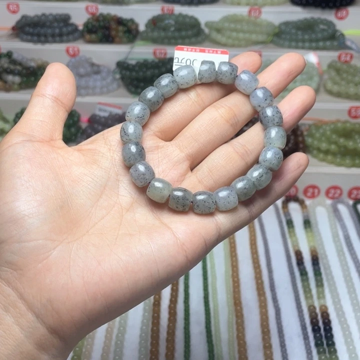 手链未镶嵌和田玉10mm