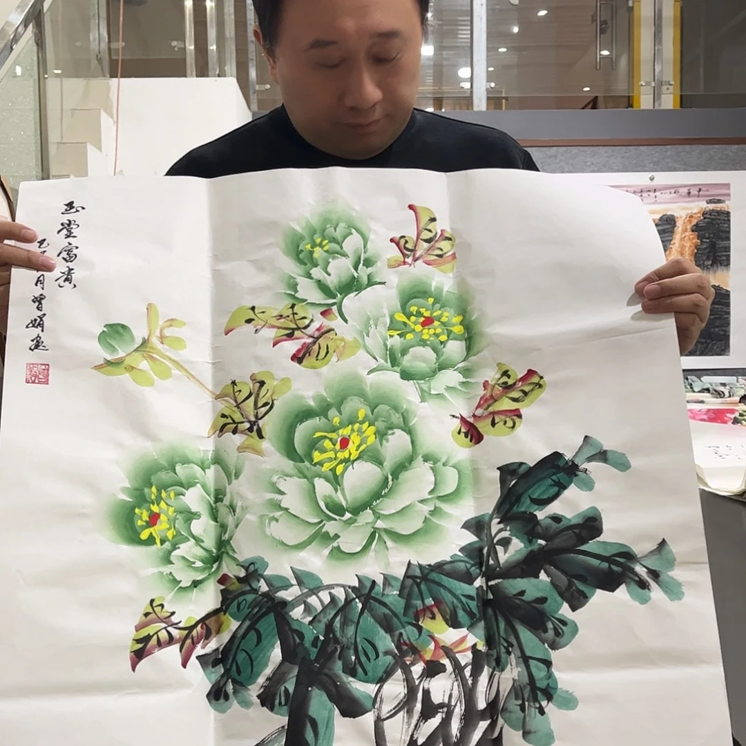 国画LT国画作品单幅任发