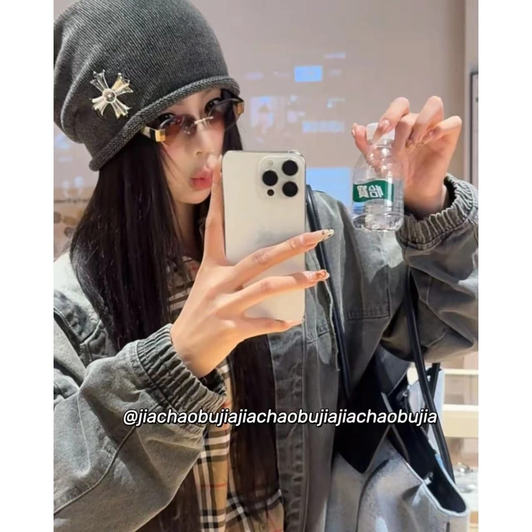 【大头可戴】高克重百搭重工显脸小包头冷帽网红同款堆堆帽高级气质