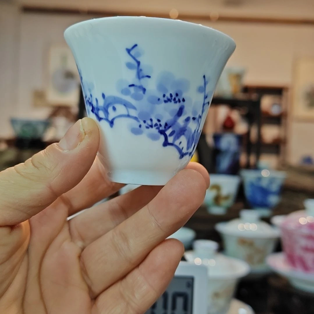 醒*景德镇手工手绘主人杯