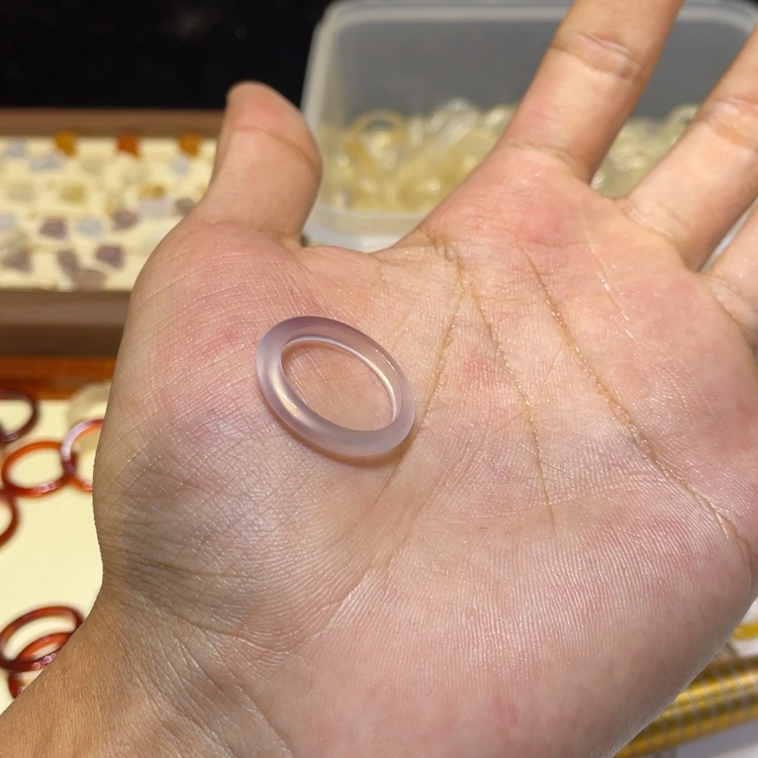 玛瑙/玉髓未镶嵌戒指292号港19