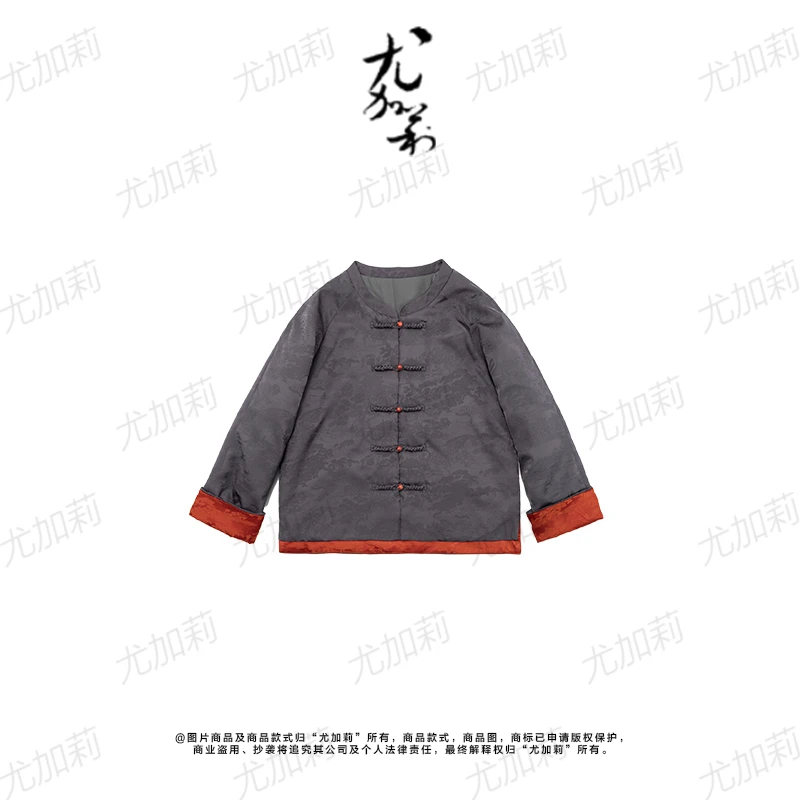 加莉新中式【冬日远山】腔调洋气棉袄 分码