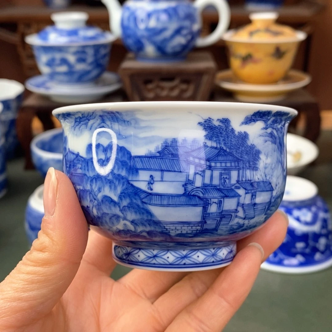 杯景德镇陶瓷手工手绘