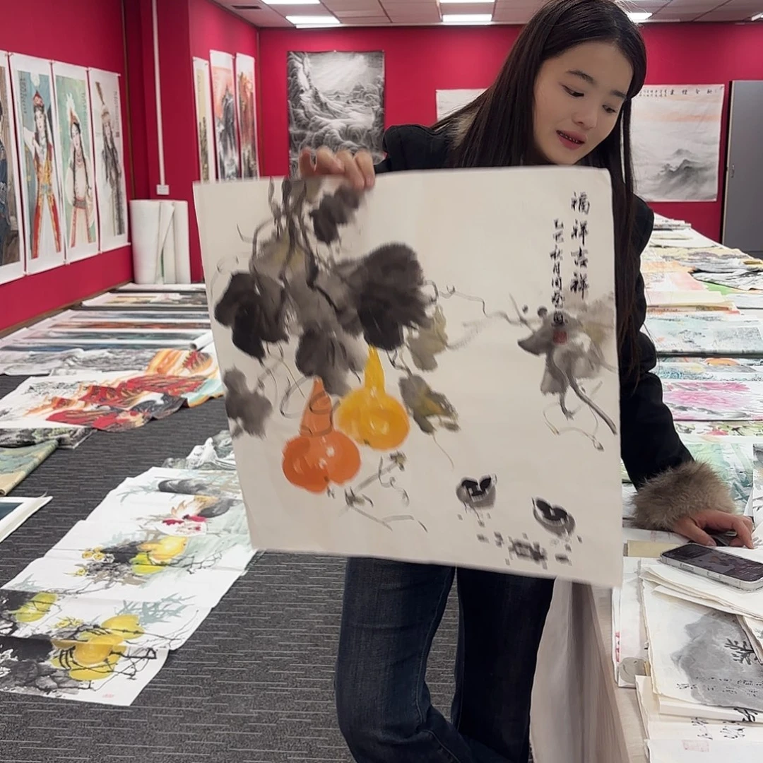 国画国画作品纯手绘