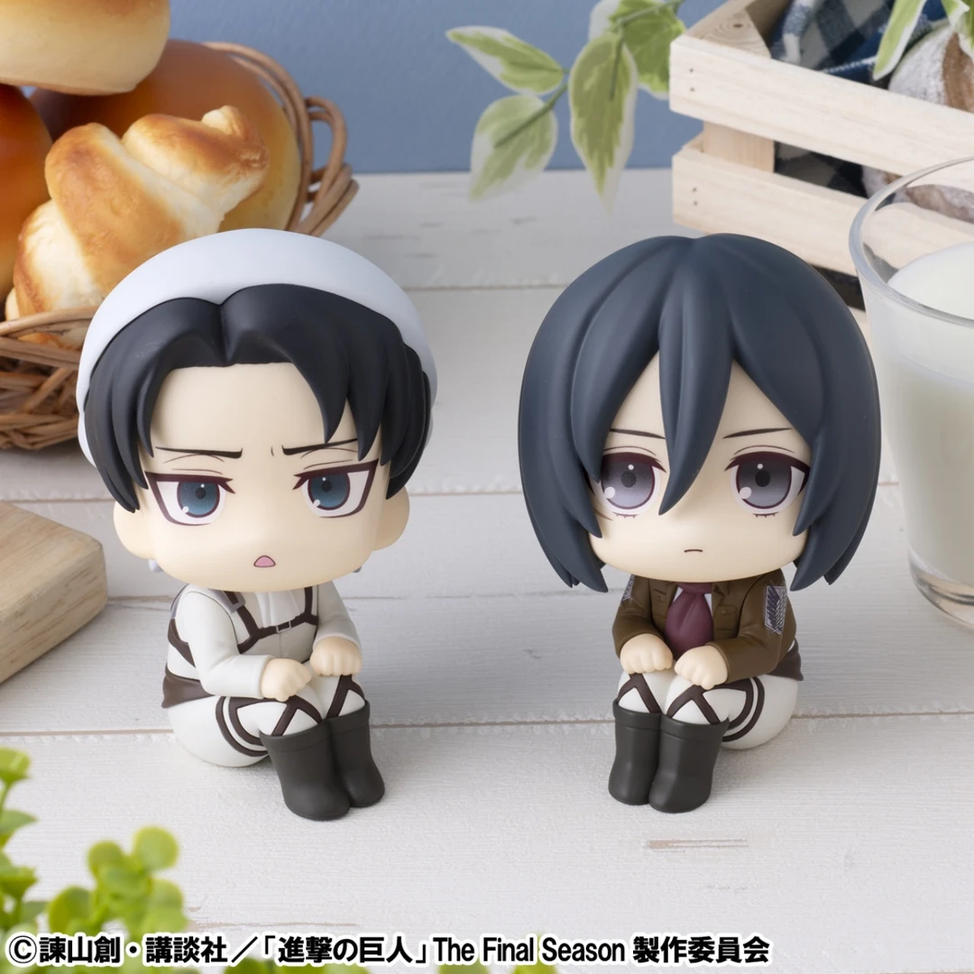 【bilibili预售】MegaHouse 进击的巨人 三笠&利威尔打扫版 Q版手办