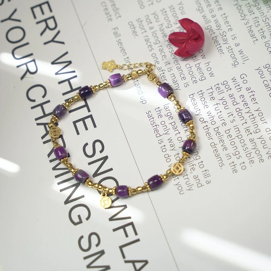 舒俱来福桶珠手链6802