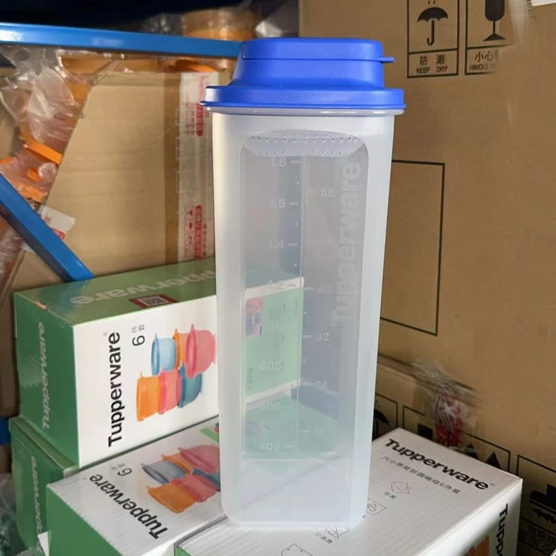 家用大容量冷水壶2L纤巧壶自制果醋果蜜壶密封防漏便携带盖冷水壶