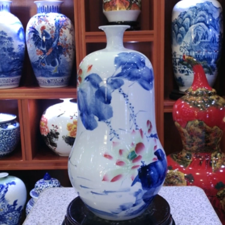 【闪购商品】瓷片景德镇大师作品瓶