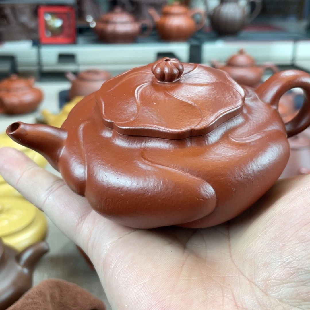 紫砂茶壶我*.新号开播，保手工原矿直播间