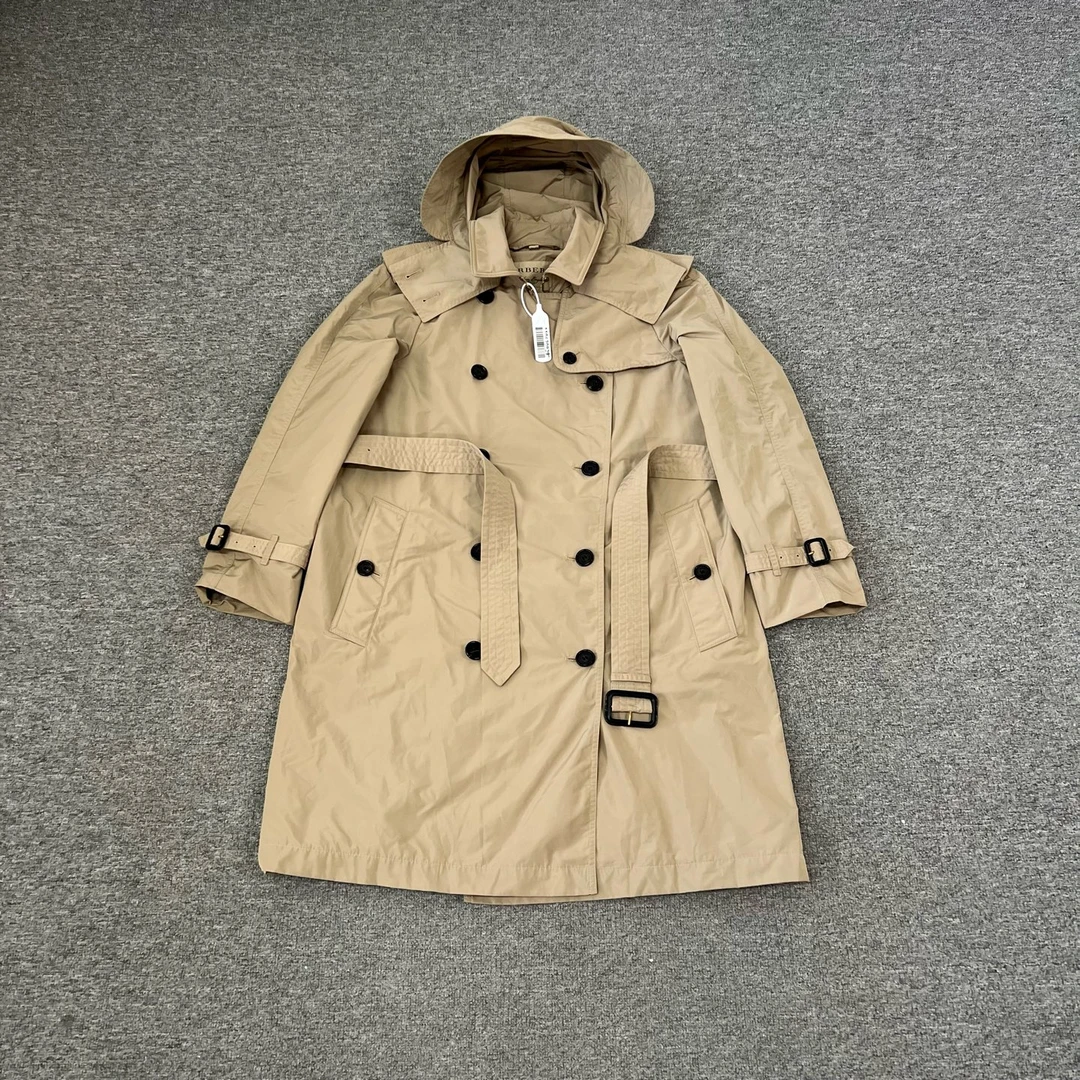 99新 BURBERRY/博柏利 Burberry 尼龙风衣uk14