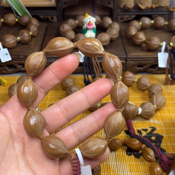 橄榄核手串/手链冷**茶梅林铁核1.7*2.5