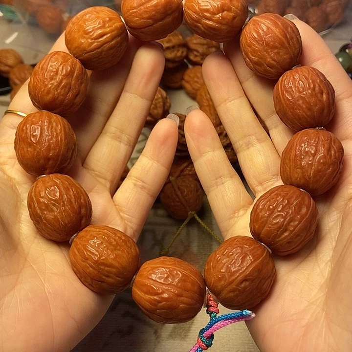 手串文玩核桃大光头