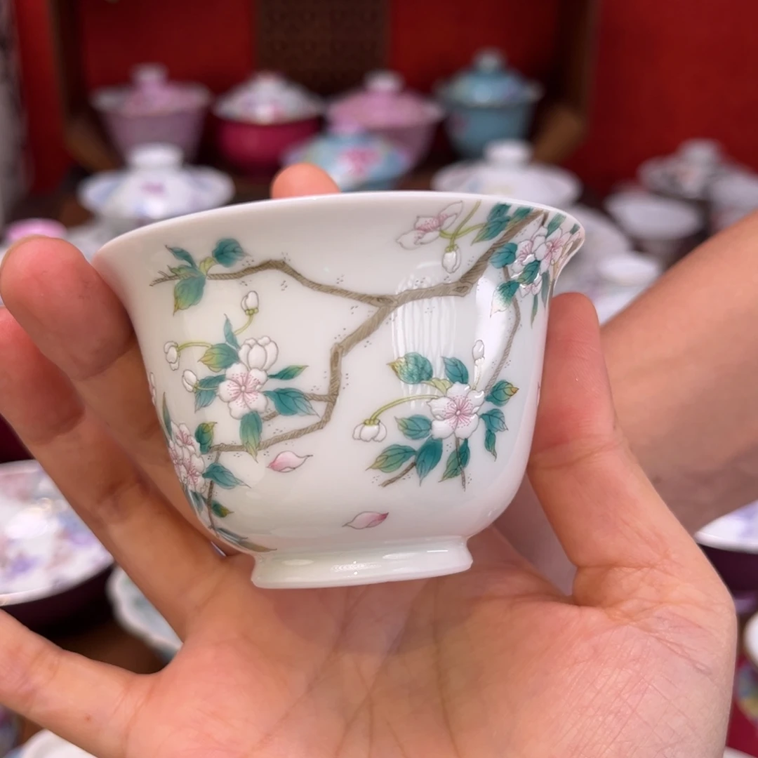景德镇纯手绘陶瓷茶具